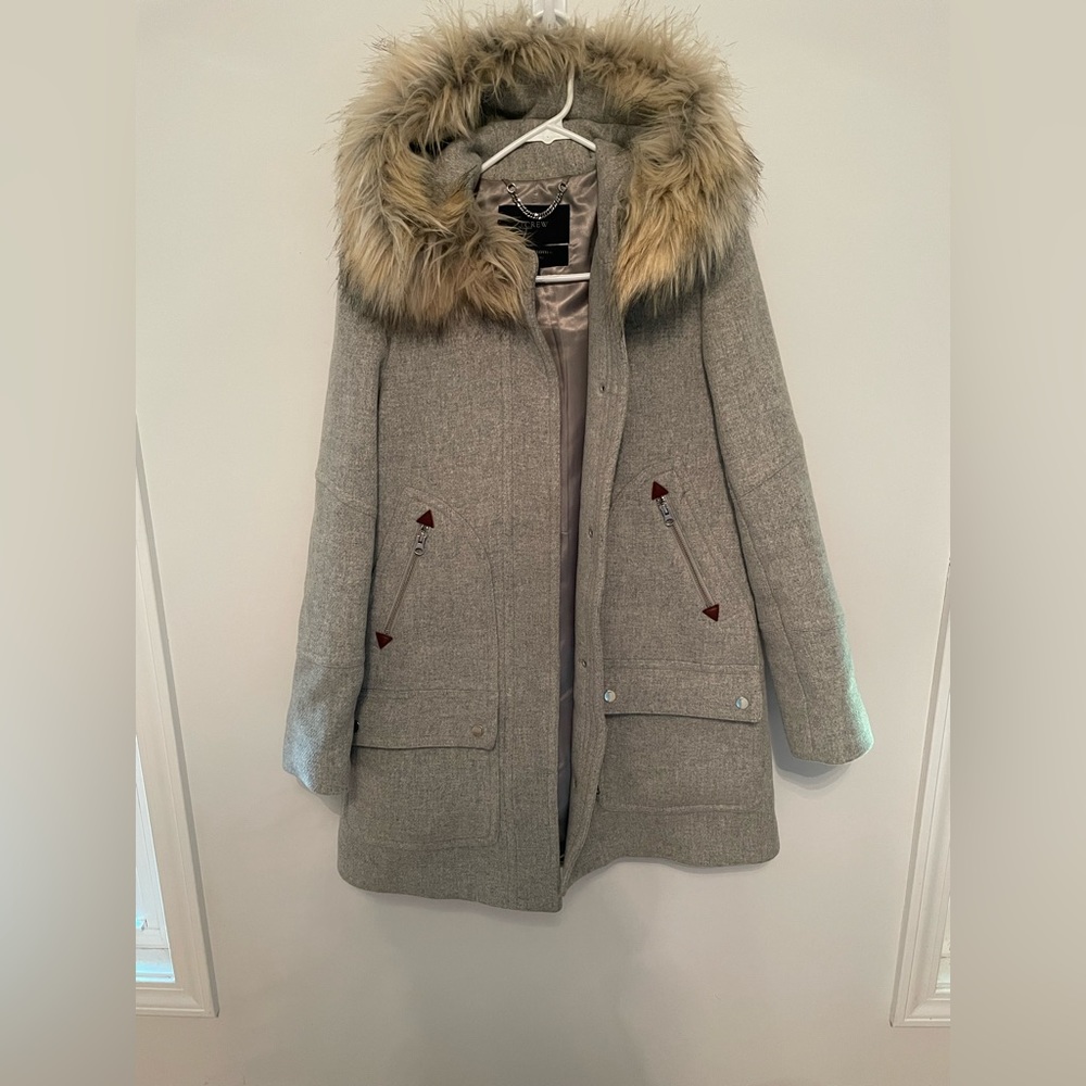 J.crew Chateau Parka in Italian Stadium-Cloth Wool